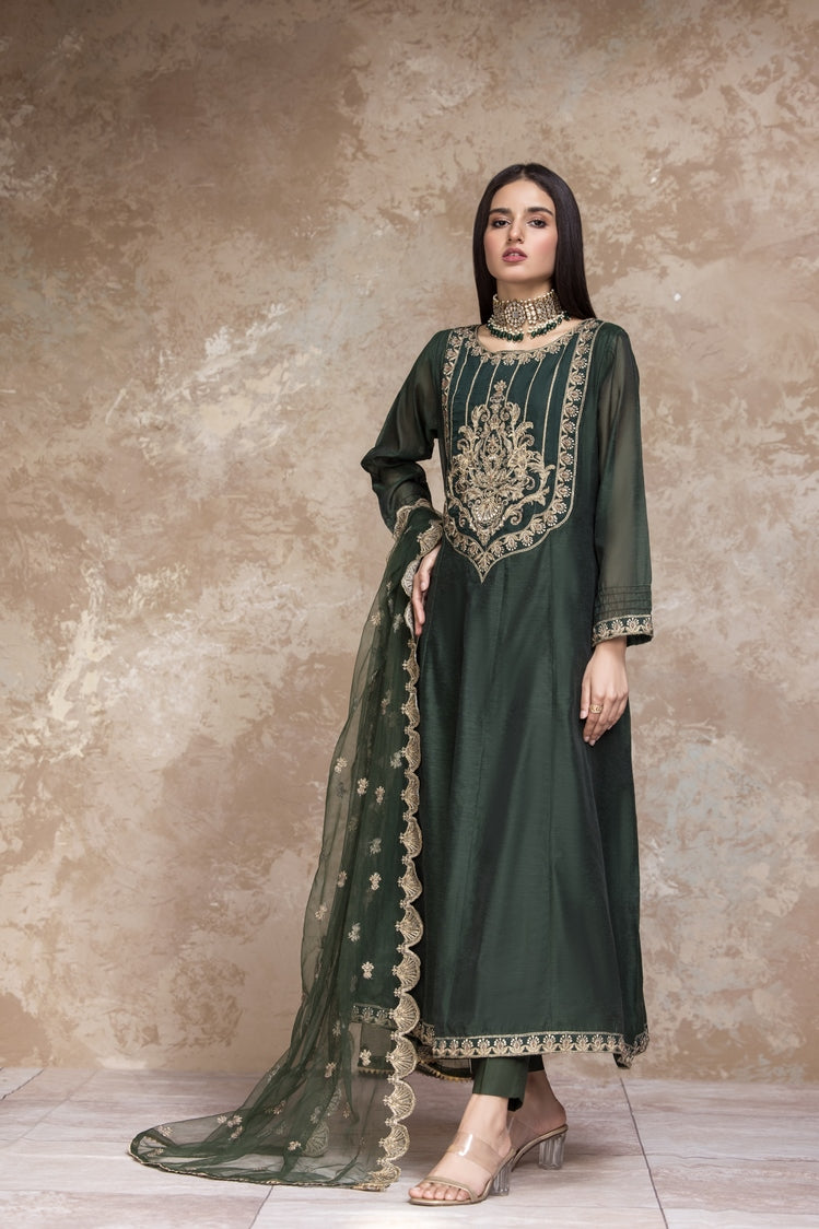 raw silk dresses price in pakistan Ivory gold pure Rawsilk outfit | Pakistani Silk Suit