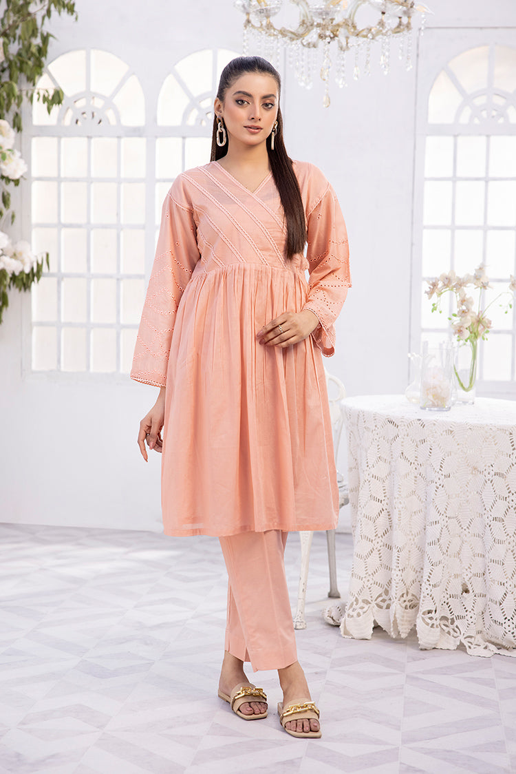 3PC EMBROIDED LAWN SUIT SR - 495