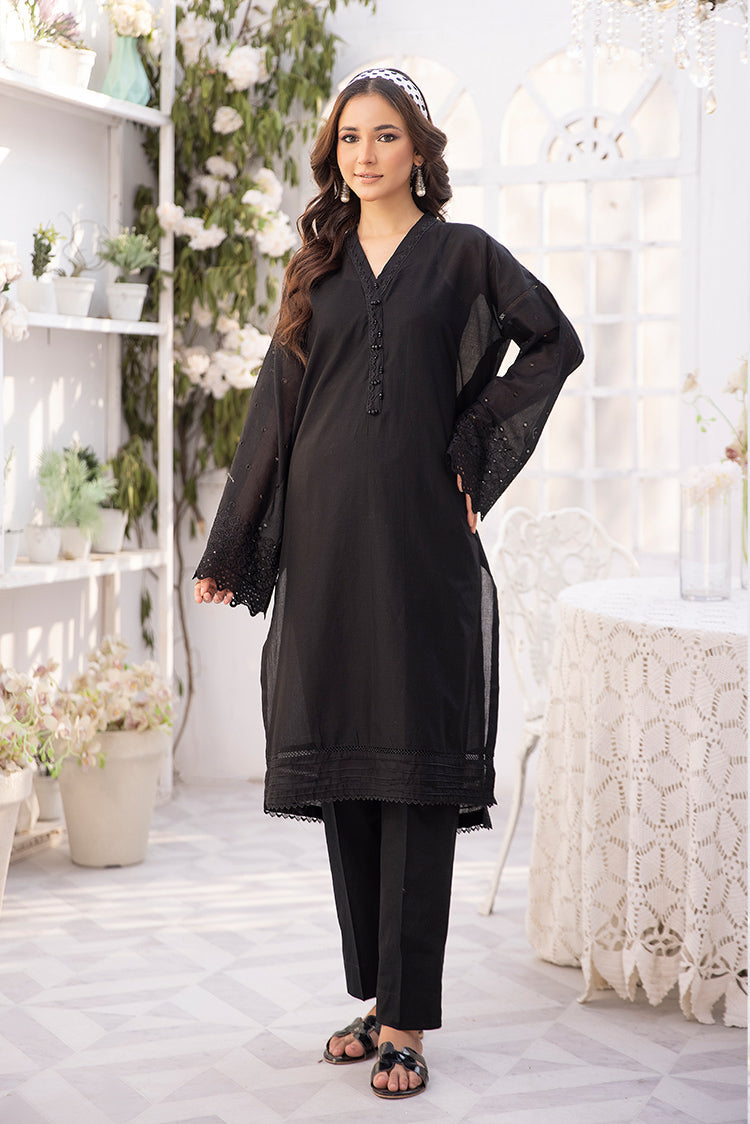 2-PC Stitched Embroidered Lawn Suit  Ellena
