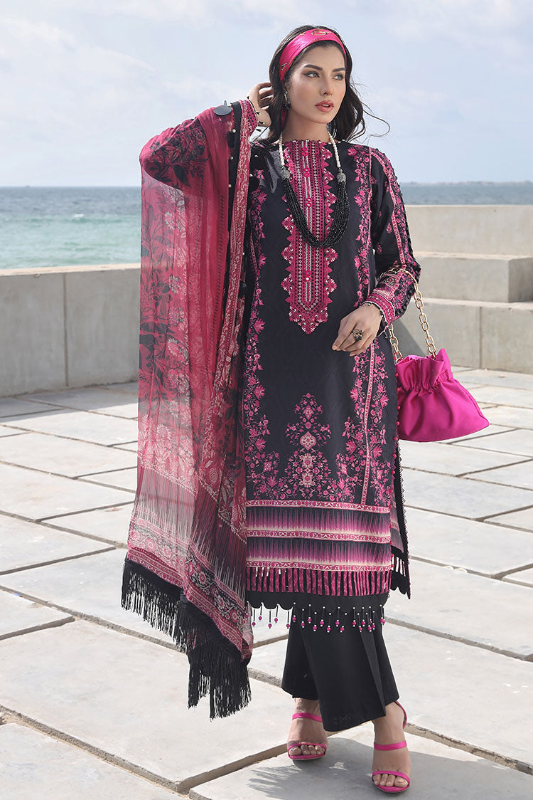 Tessa Women RTW Embroidered Lawn 3 Piece Suit Sunehri Aura - Festive Collection