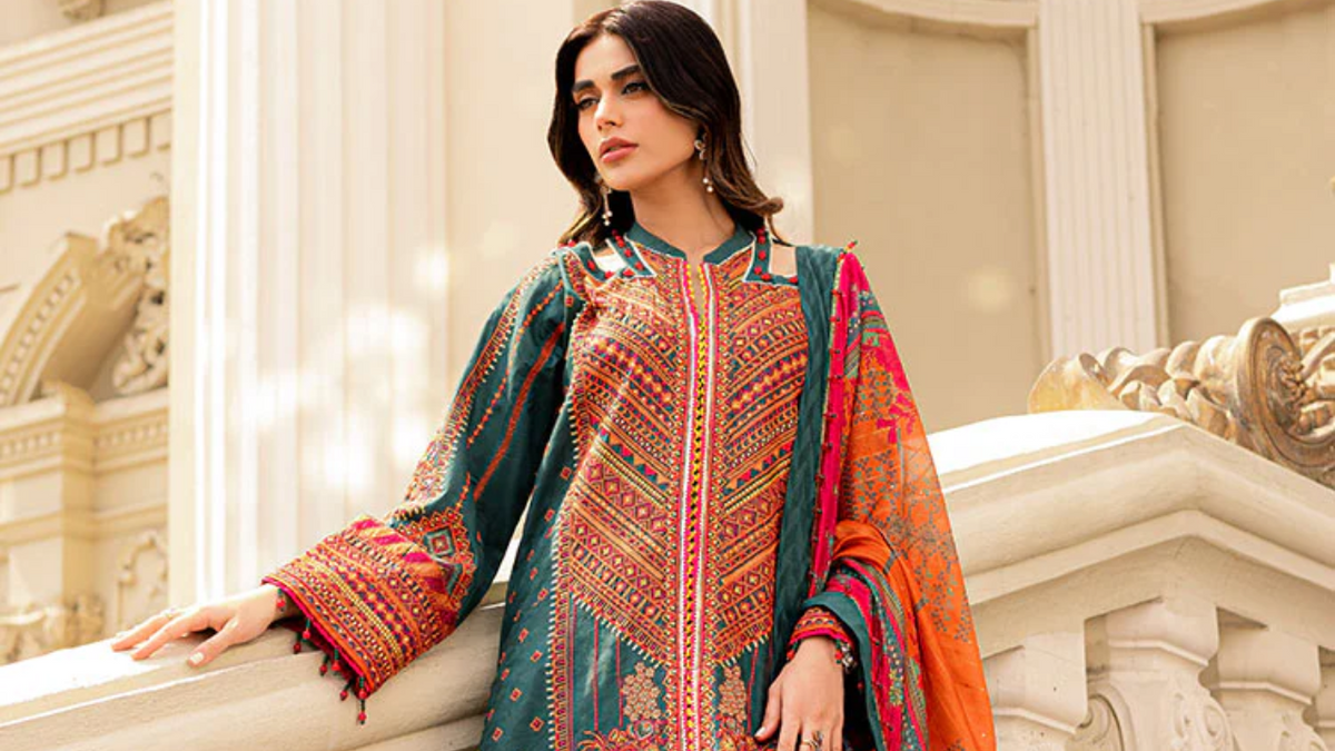 Embroidered Georgette Suits: Elegance Meets Artistry