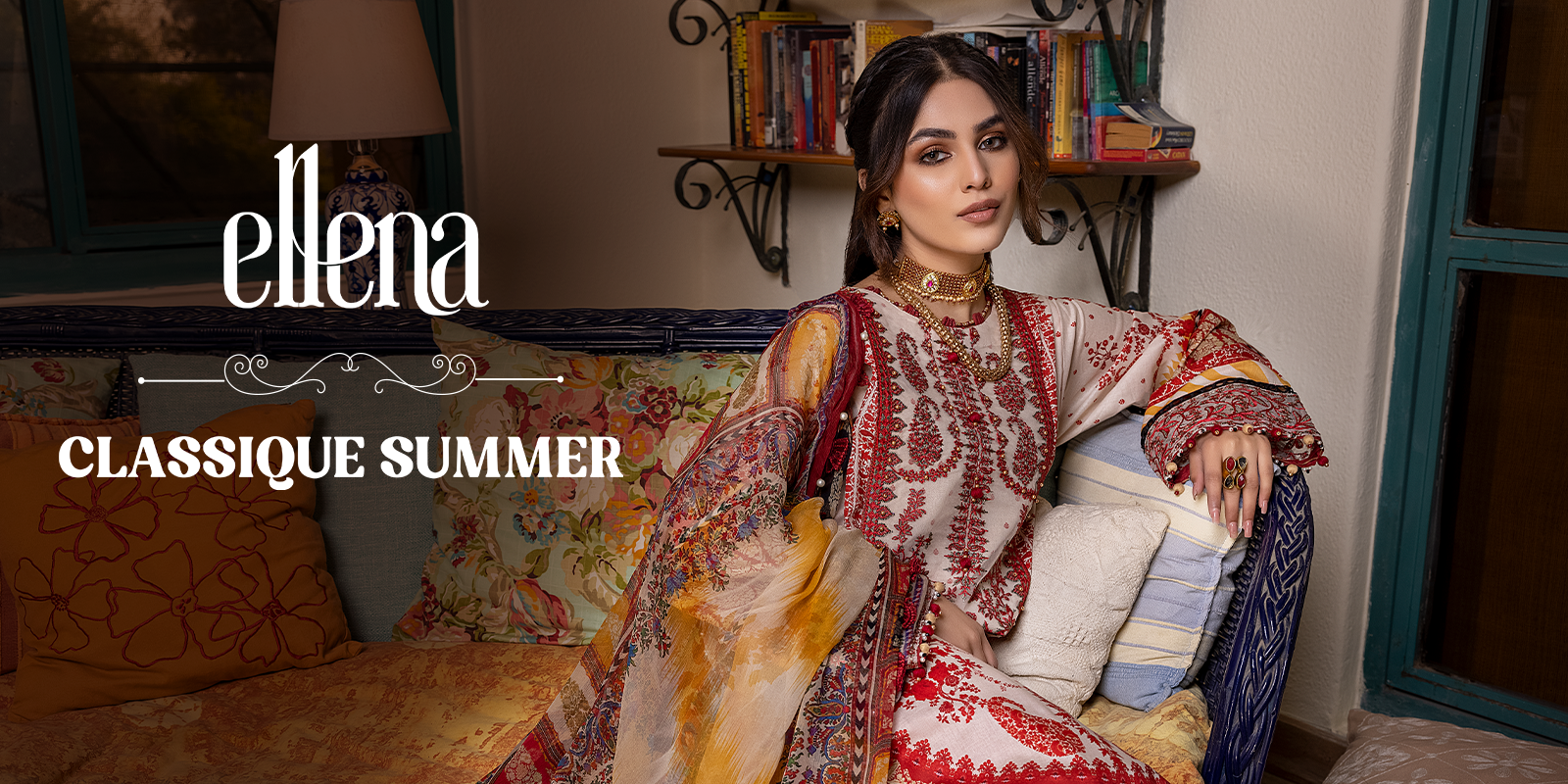 Try New Summer styles and cuts with our Latest Unstitched Lawn Suits Collection ‘Classique’