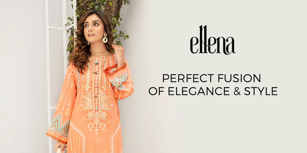 Ellena’s Embroidered Jacquard Kurti collection – Perfect Fusion of Elegance & Style