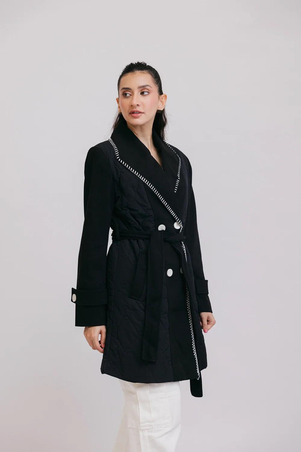 Full Sleeves Long Coat