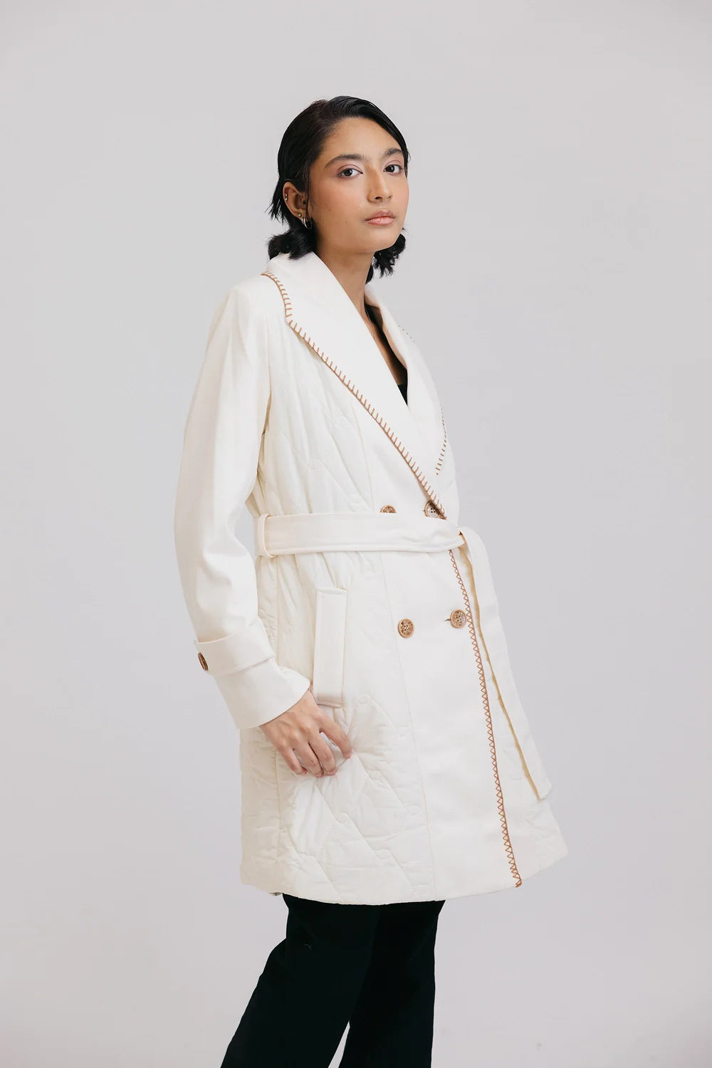 Full Sleeves Long Coat