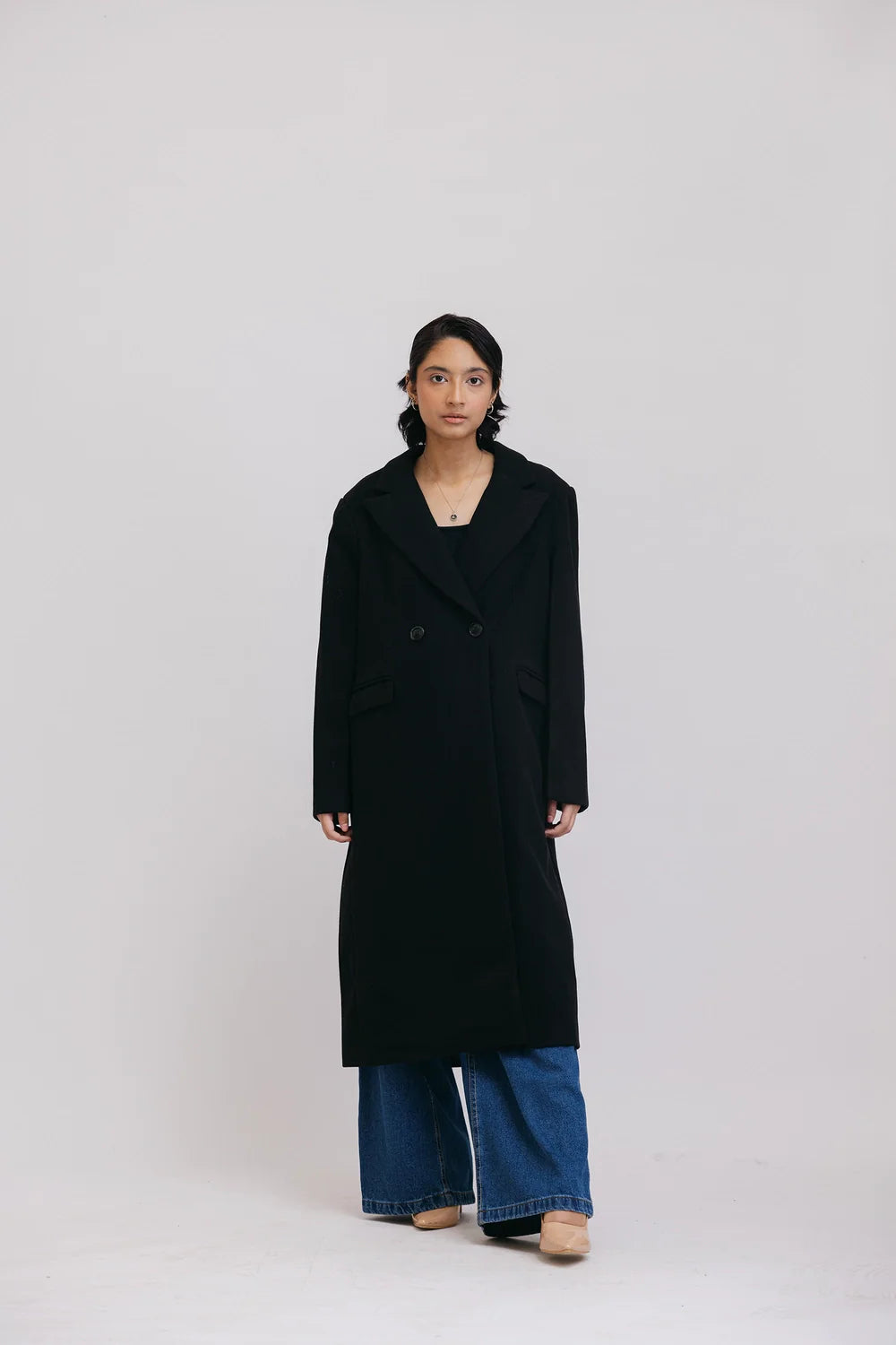 Full Sleeves Long Coat