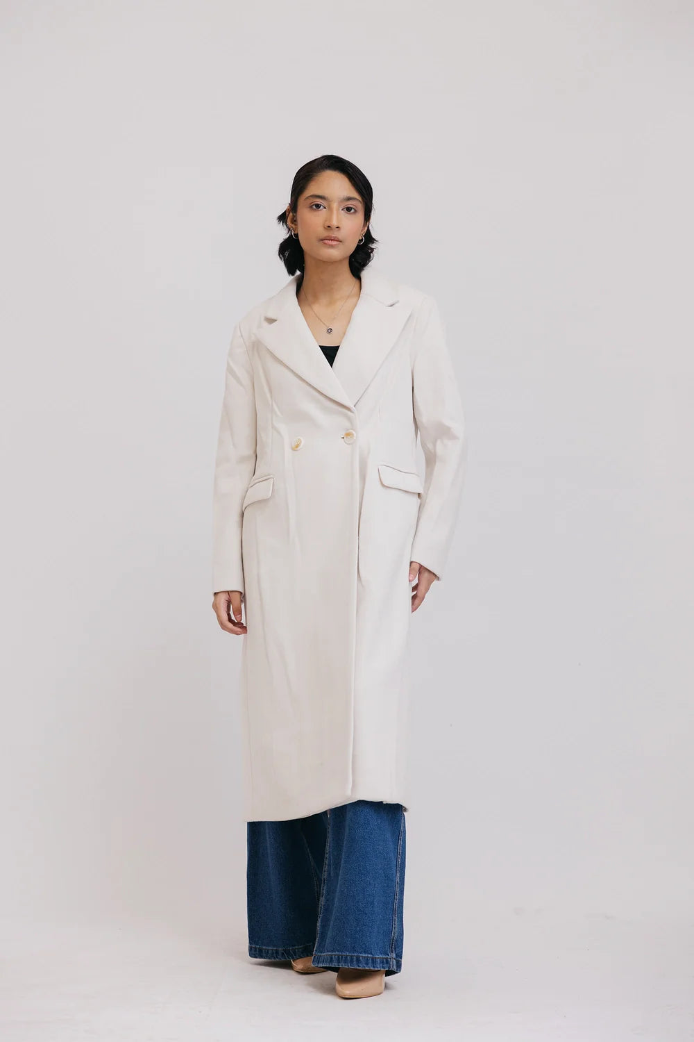 Full Sleeves Long Coat