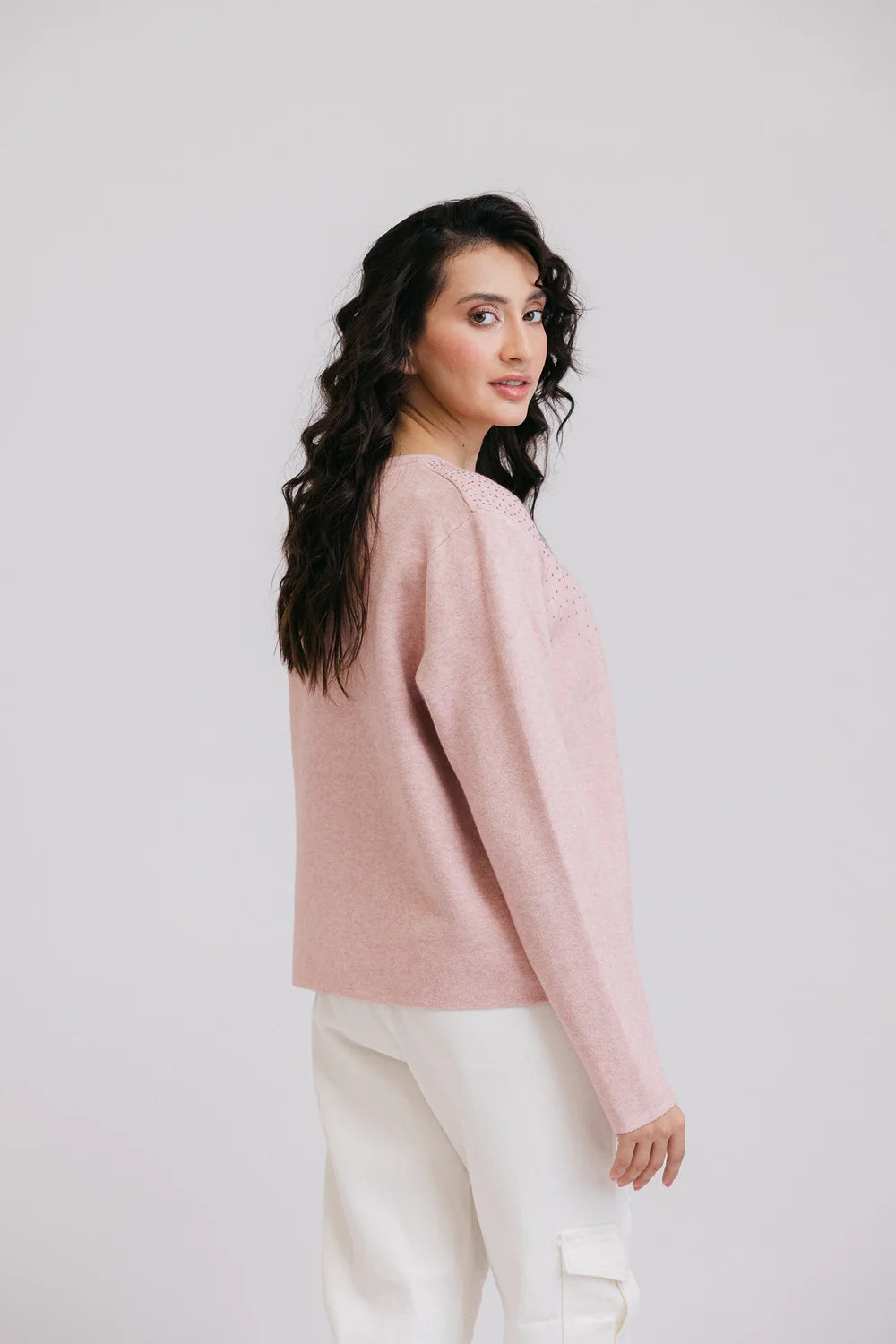 Full Sleeves Round Neck Cardigan Sweater