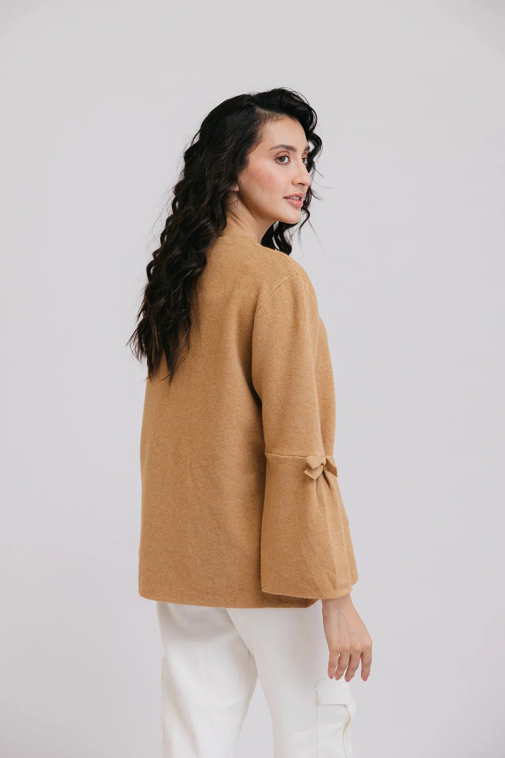 Full Sleeves Round Neck Cardigan Sweater