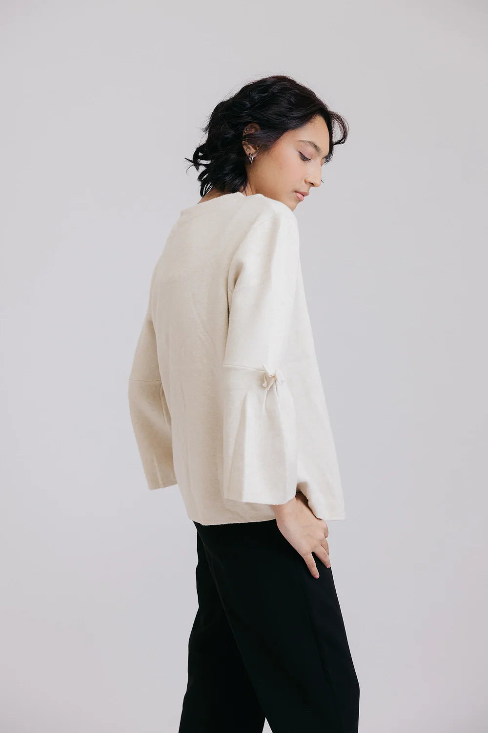 Full Sleeves Round Neck Cardigan Sweater