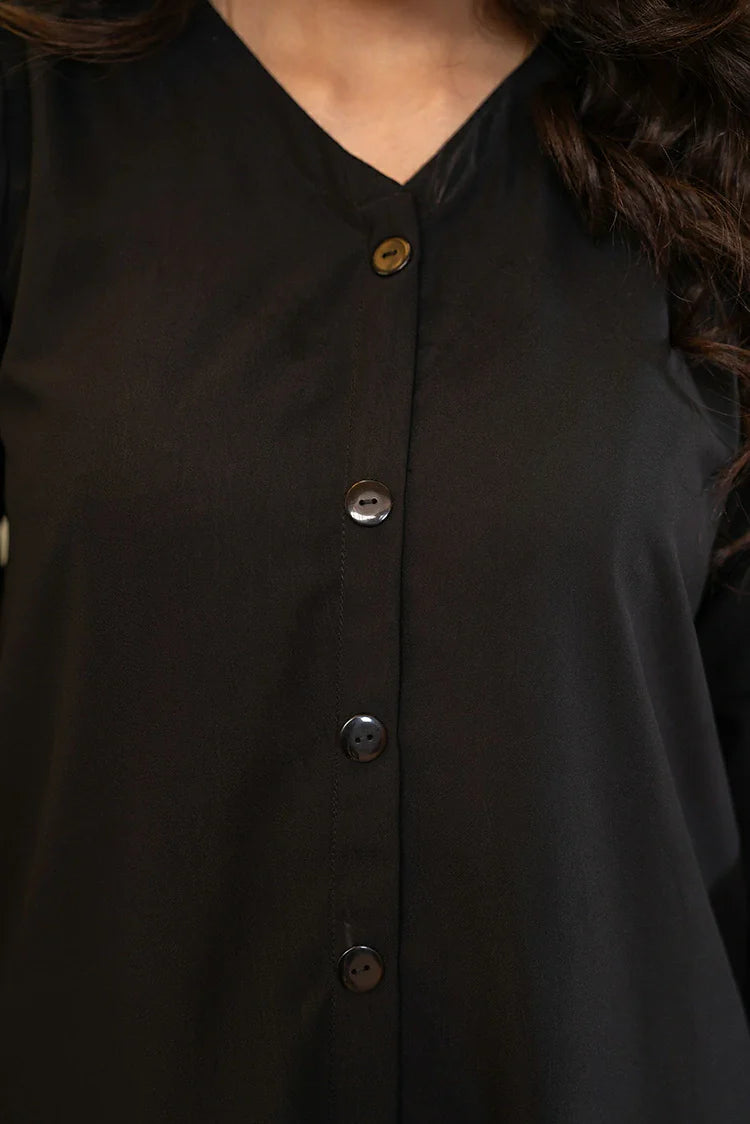 1-PC Stitched Ladies Button-Down Shirt