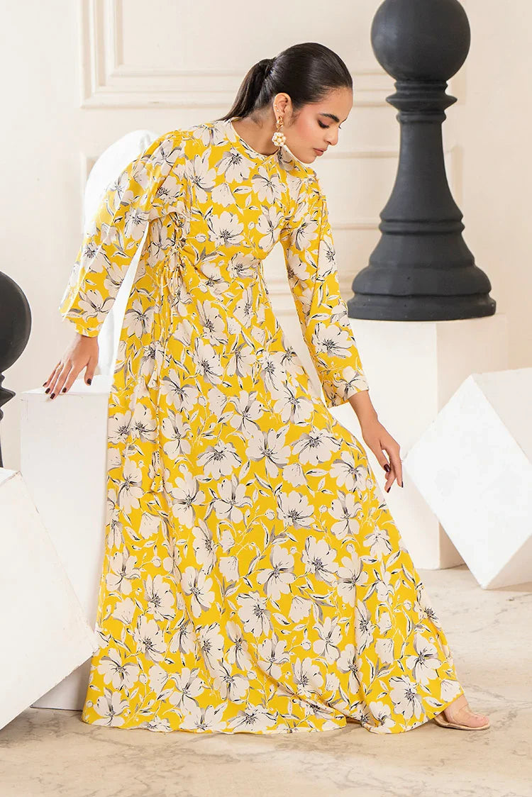 Printed Ladies Maxi Dress