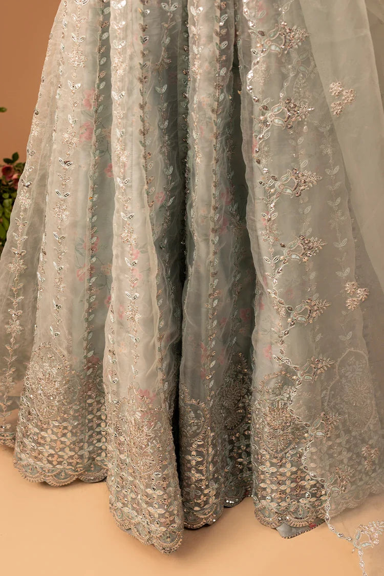 3-PC Stitched Embroidered Suit