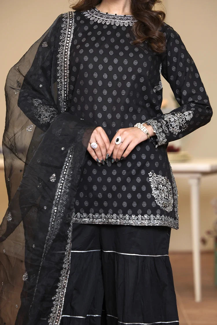 Shop 3-PC Stitched Embroidered Suit Online Now