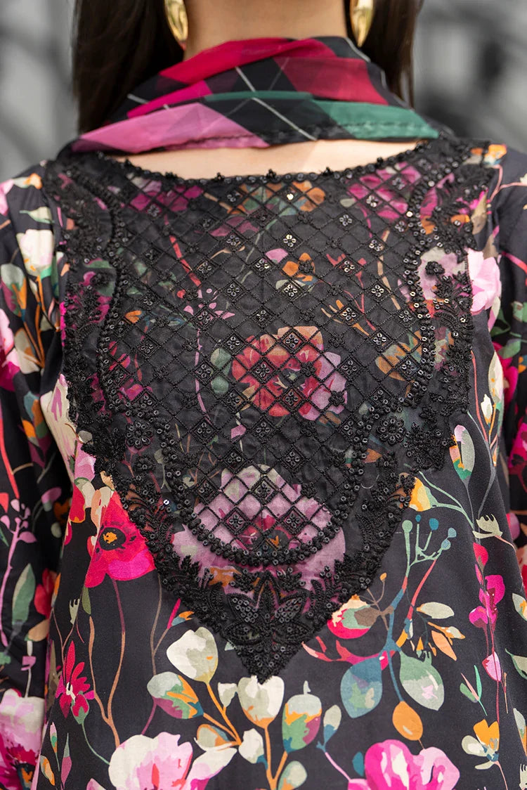 3-PC Stitched Embroidered Suit