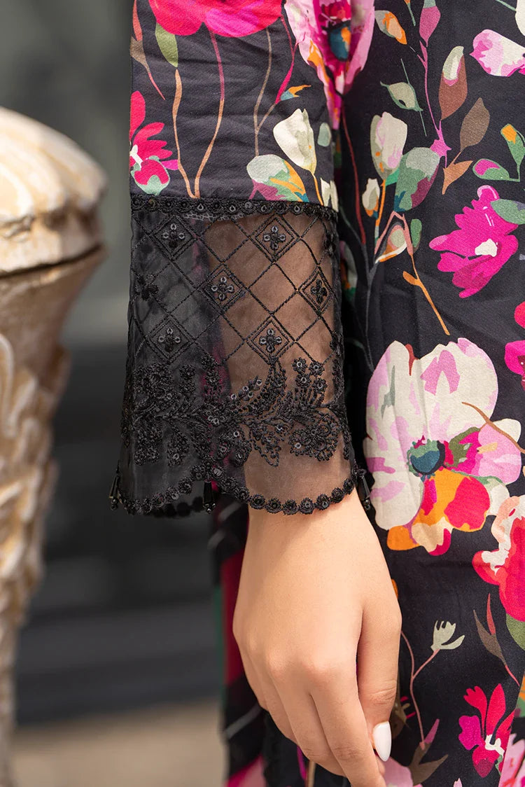 3-PC Stitched Embroidered Suit