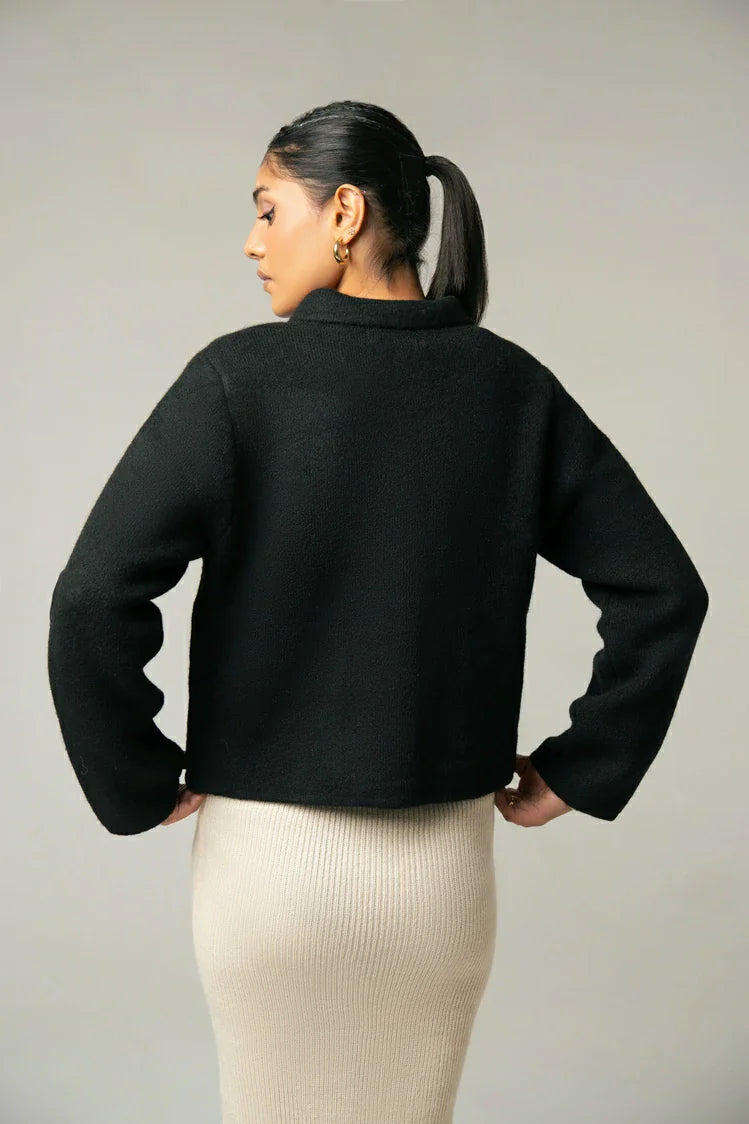 Collar Knit Cardigan