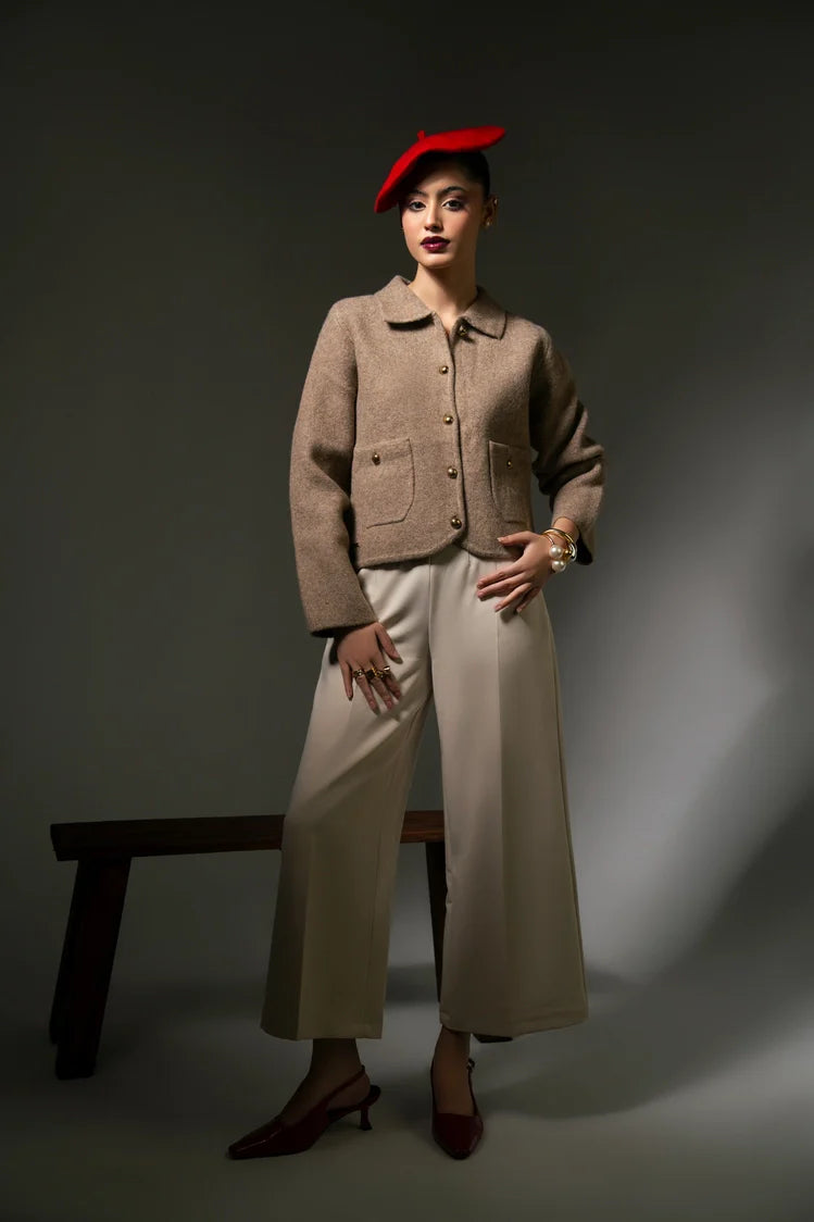 Collar Knit Cardigan