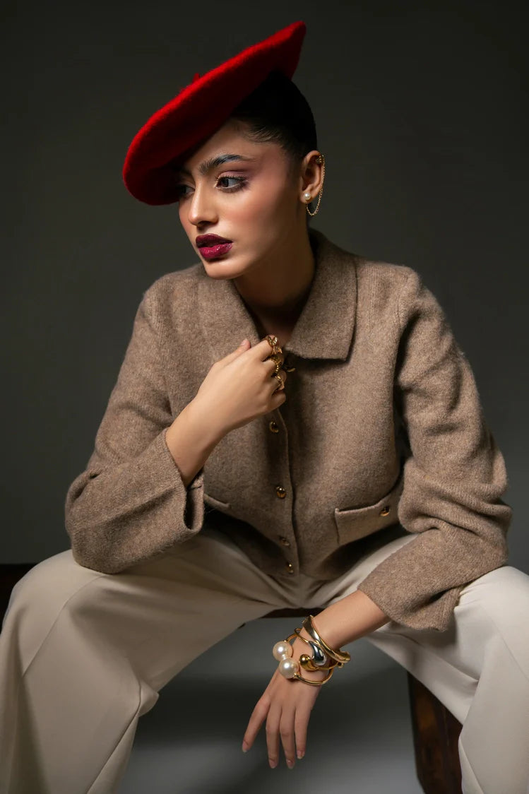 Collar Knit Cardigan