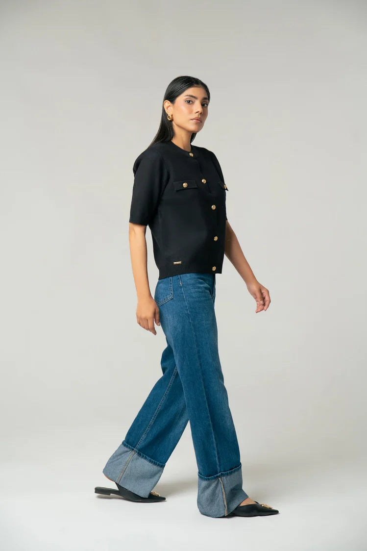 Short Sleeves Cardigan