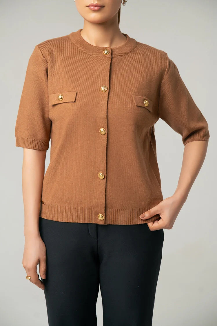 Short Sleeves Cardigan