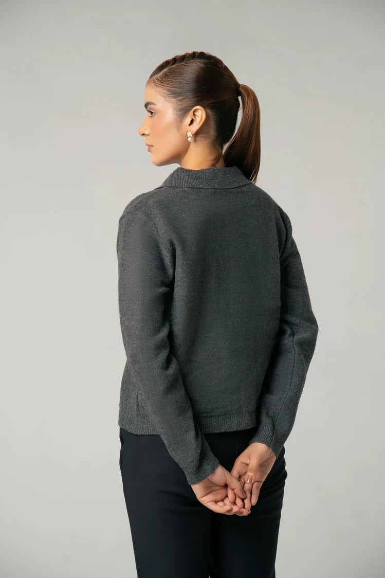 Collar Knit Cardigan