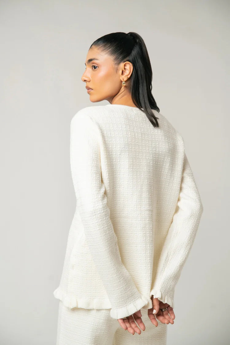 V-Neck Knit Sweater