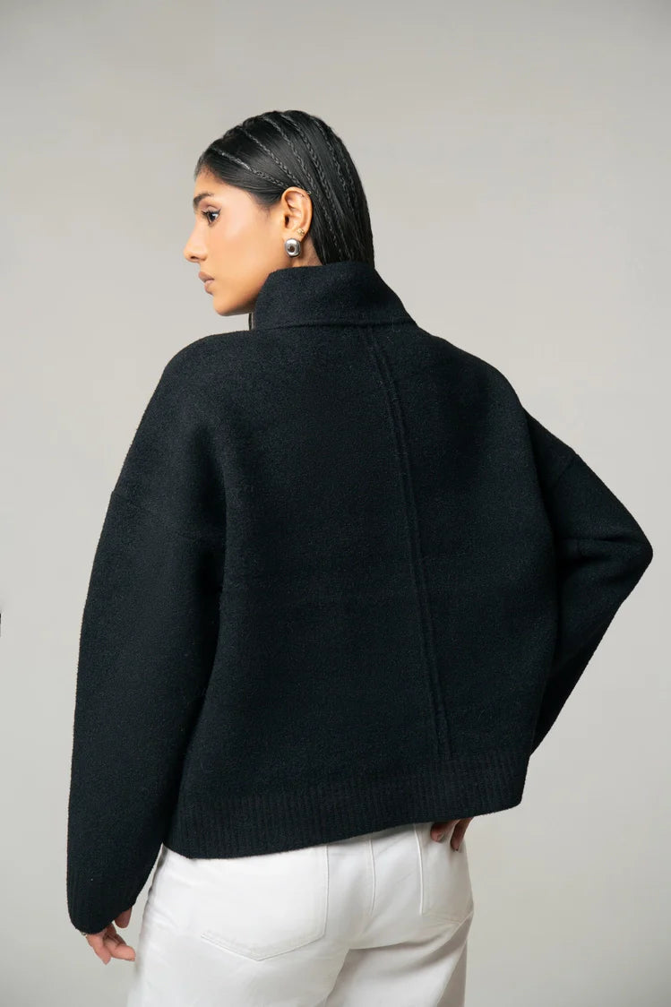 Botton Up Jacket Sweater