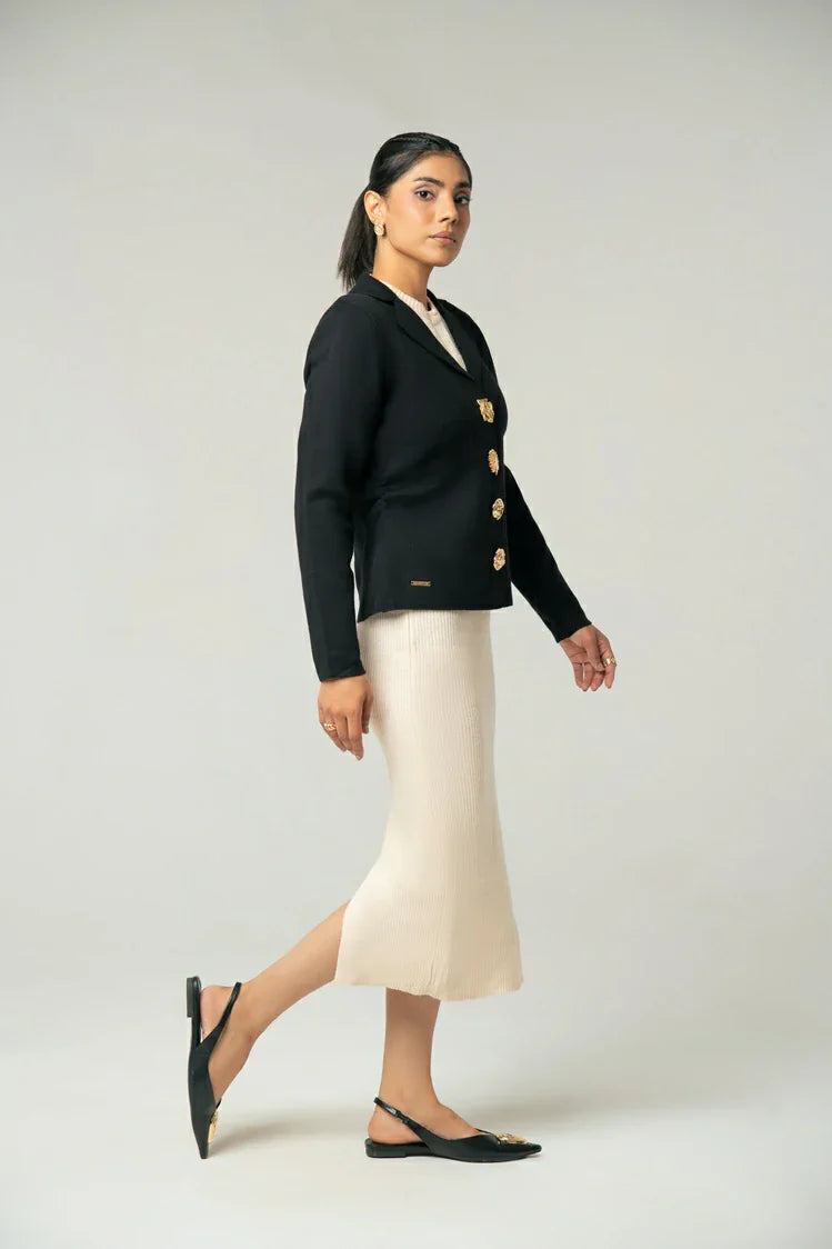 Collar Knit Cardigan