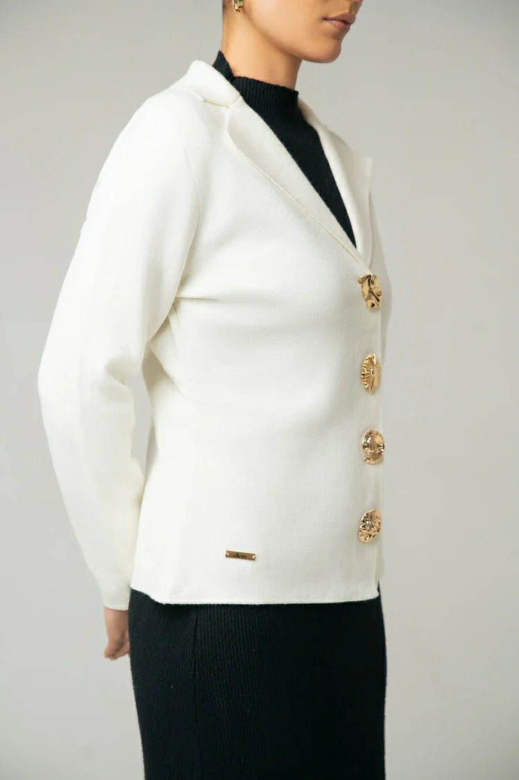 Collar Knit Cardigan