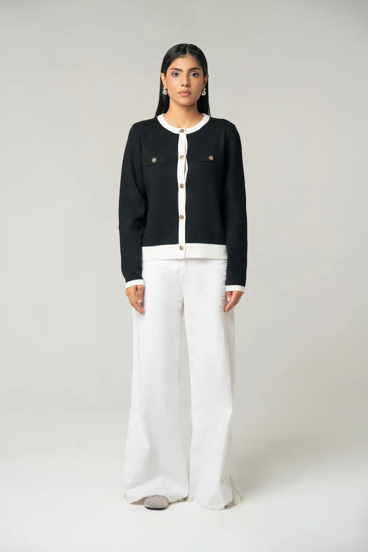 Regular Fit Knit Cardigan