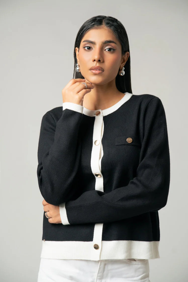 Regular Fit Knit Cardigan