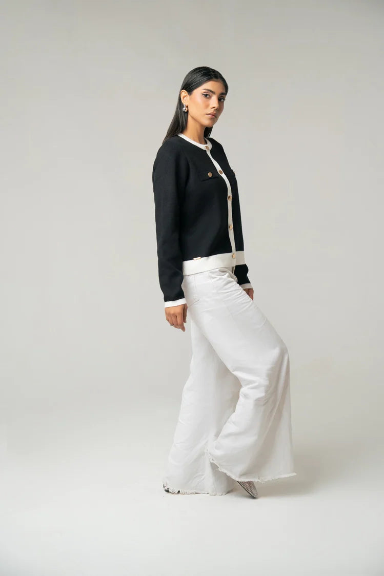 Regular Fit Knit Cardigan