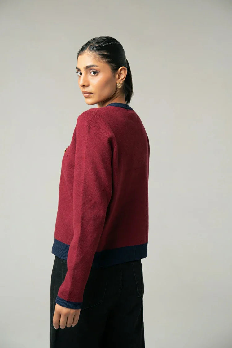 Regular Fit Knit Cardigan