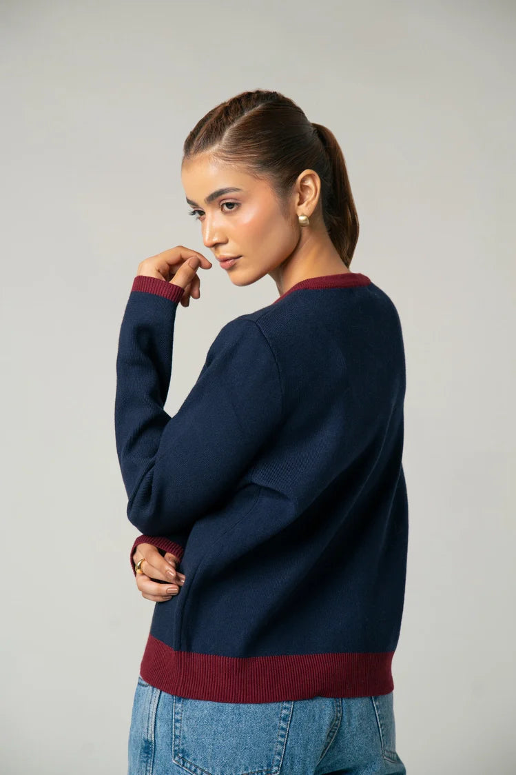 Regular Fit Knit Cardigan