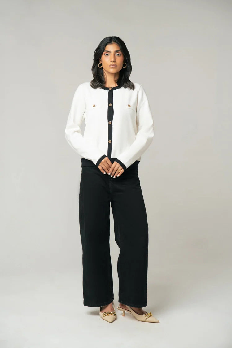 Regular Fit Knit Cardigan