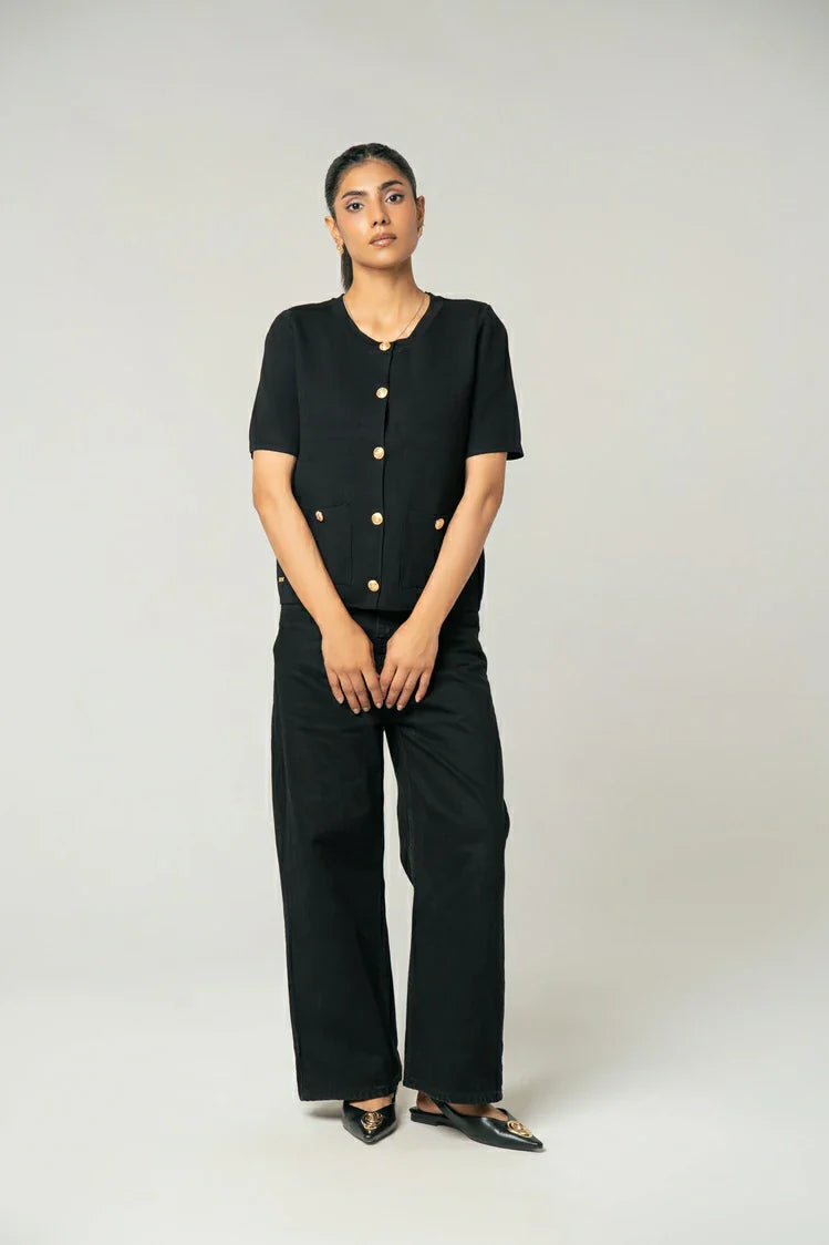 Short Sleeves Cardigan