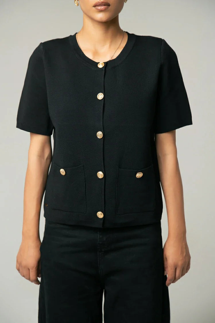 Short Sleeves Cardigan