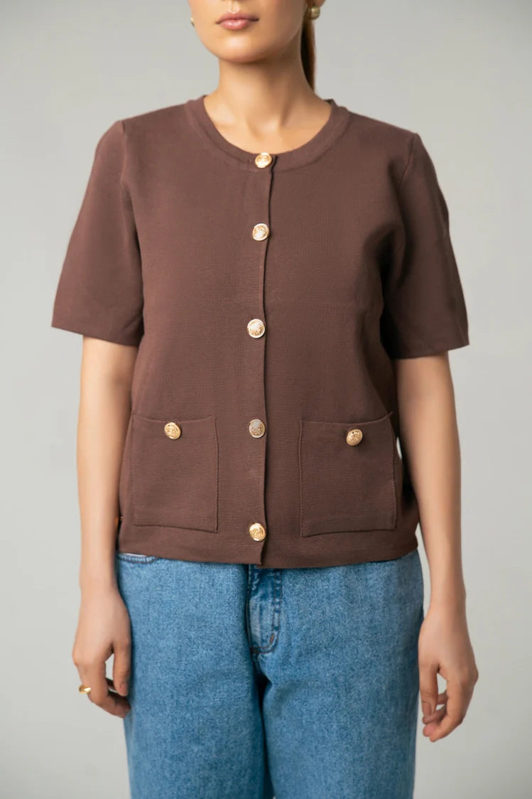 Short Sleeves Cardigan
