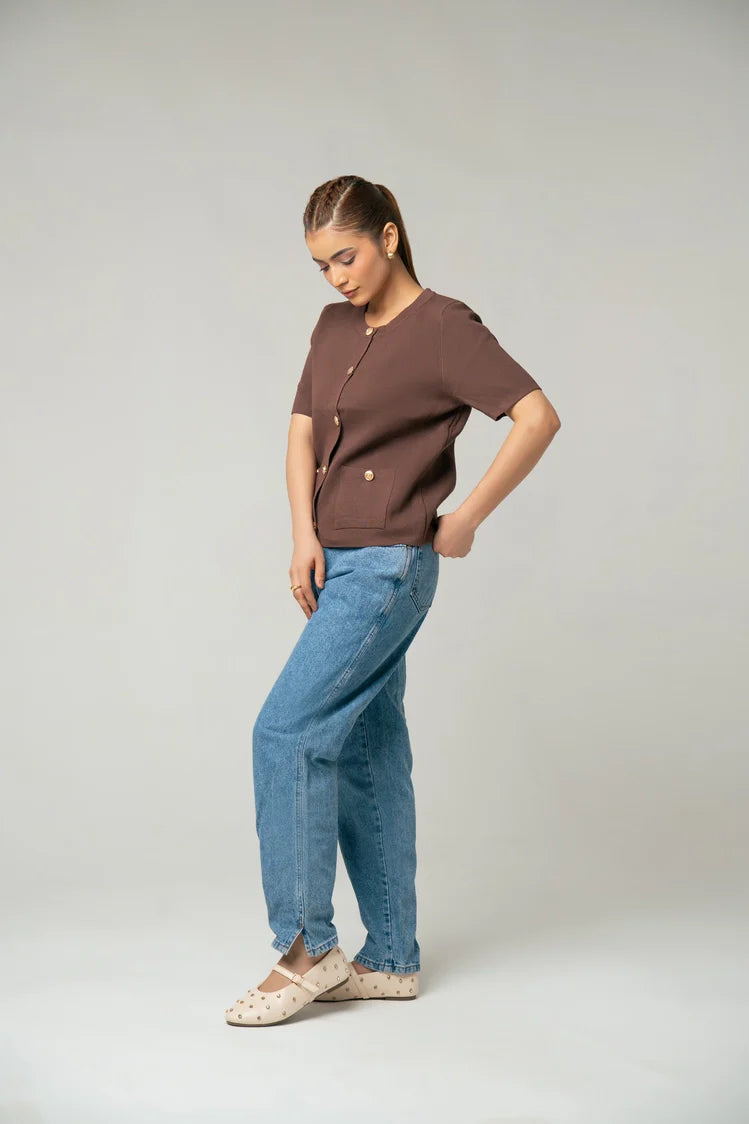 Short Sleeves Cardigan