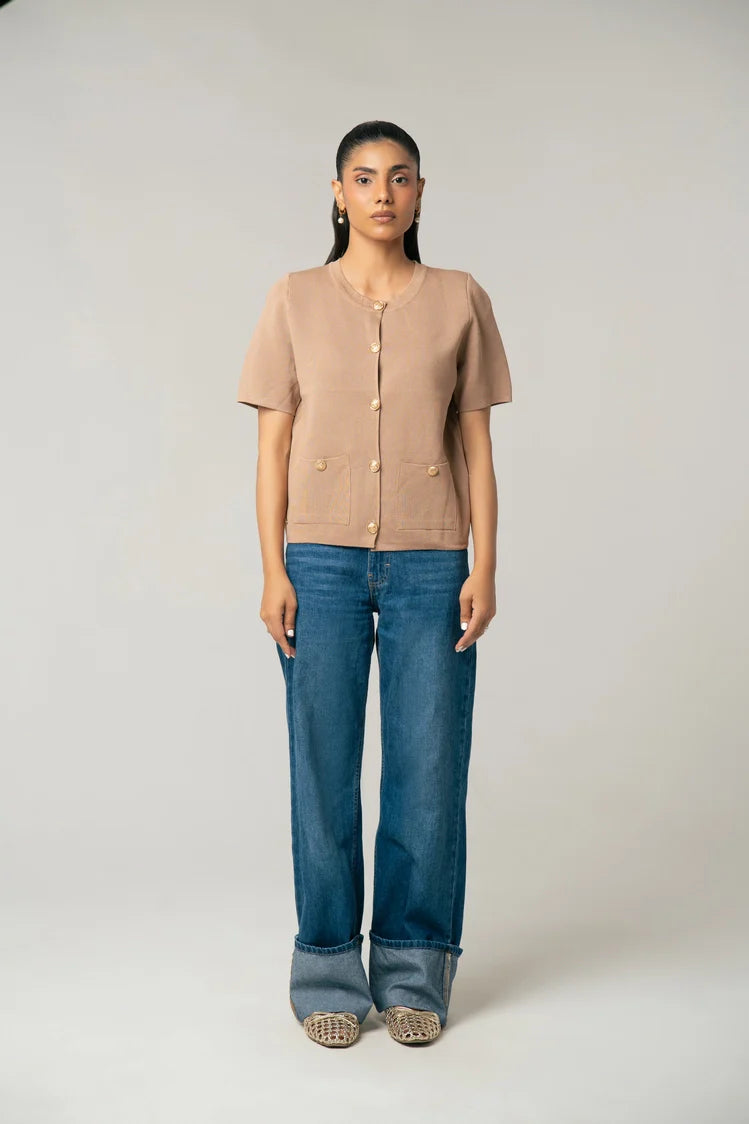 Short Sleeves Cardigan