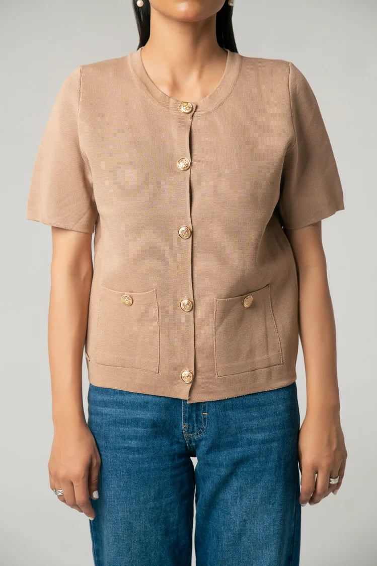 Short Sleeves Cardigan
