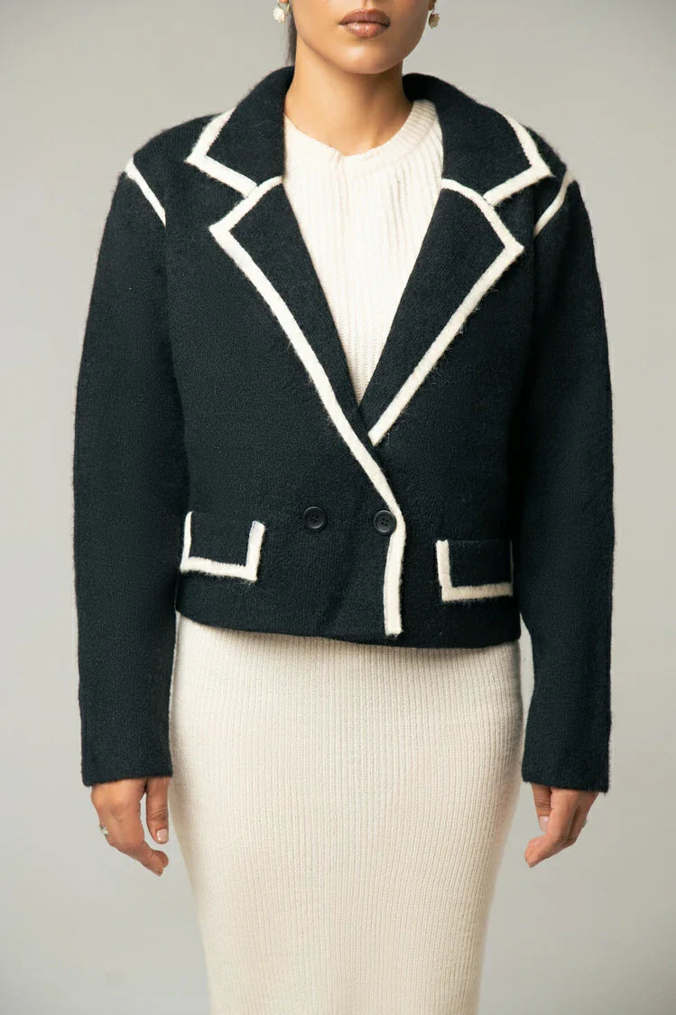 Collar Knit Cardigan