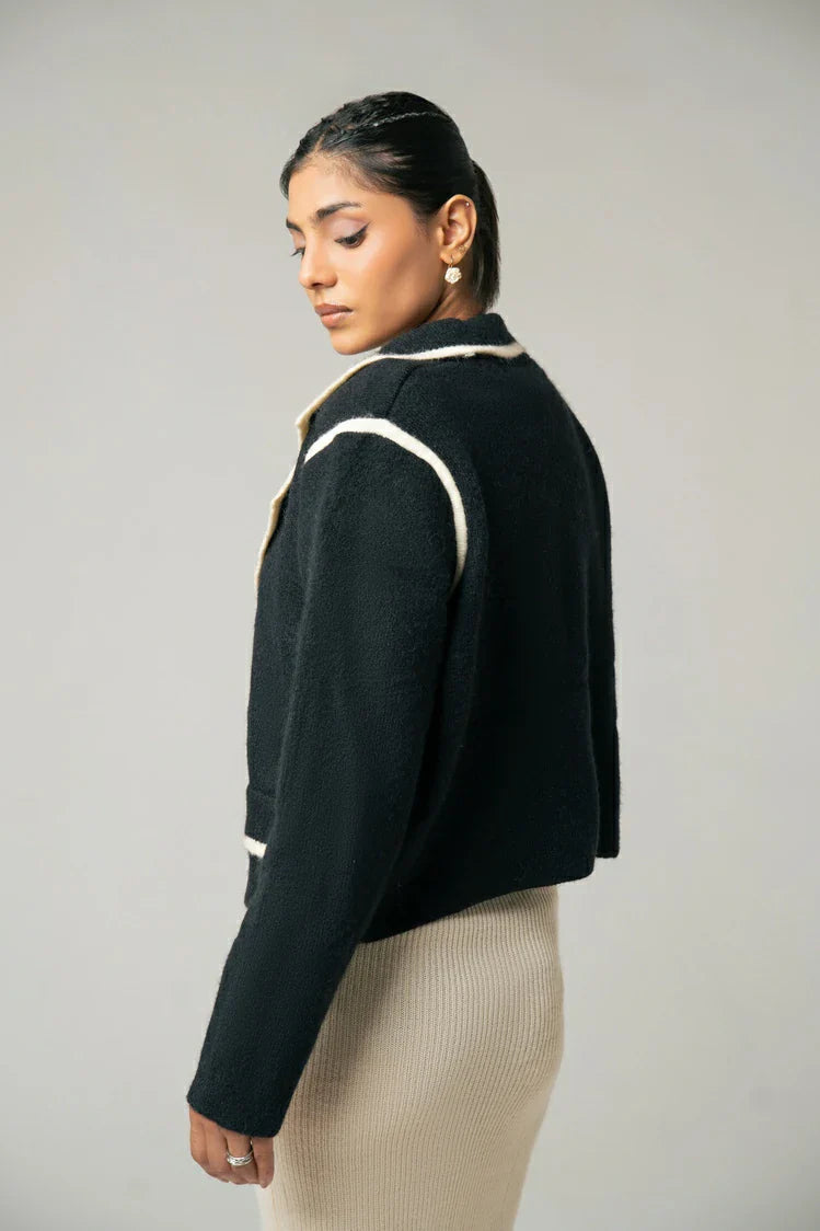 Collar Knit Cardigan