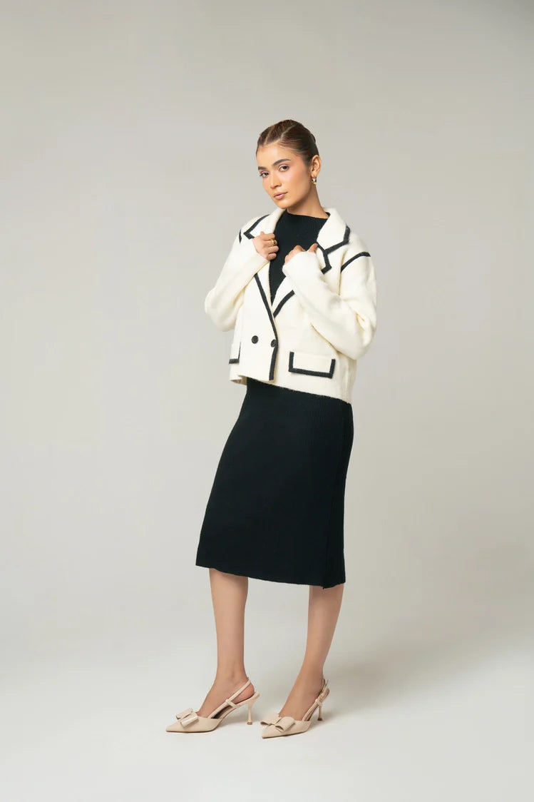 Collar Knit Cardigan