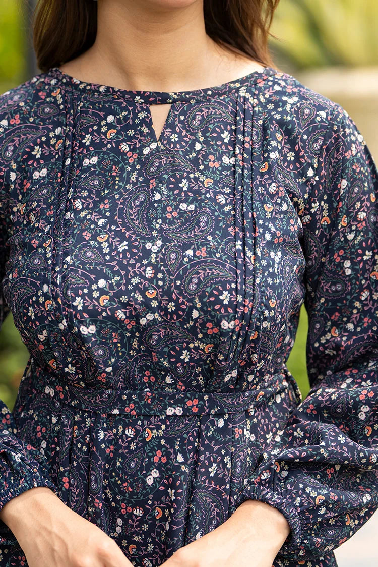 Printed Ladies Maxi Dress