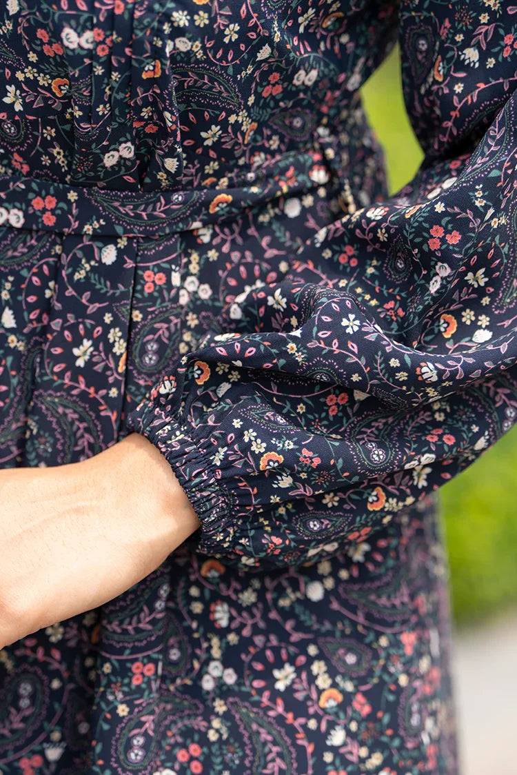 Printed Ladies Maxi Dress