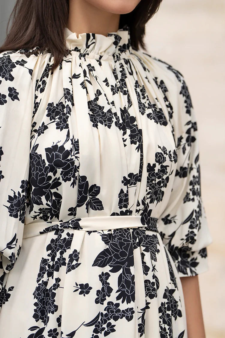 Printed Ladies Maxi Dress