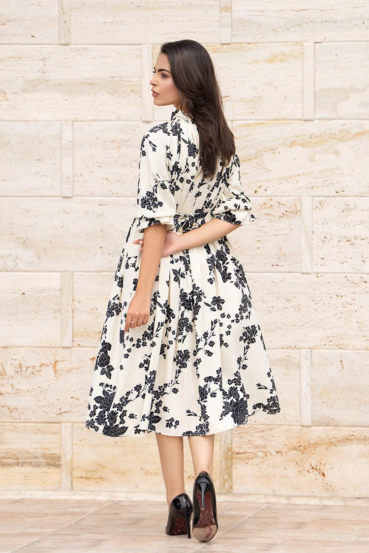 Printed Ladies Maxi Dress