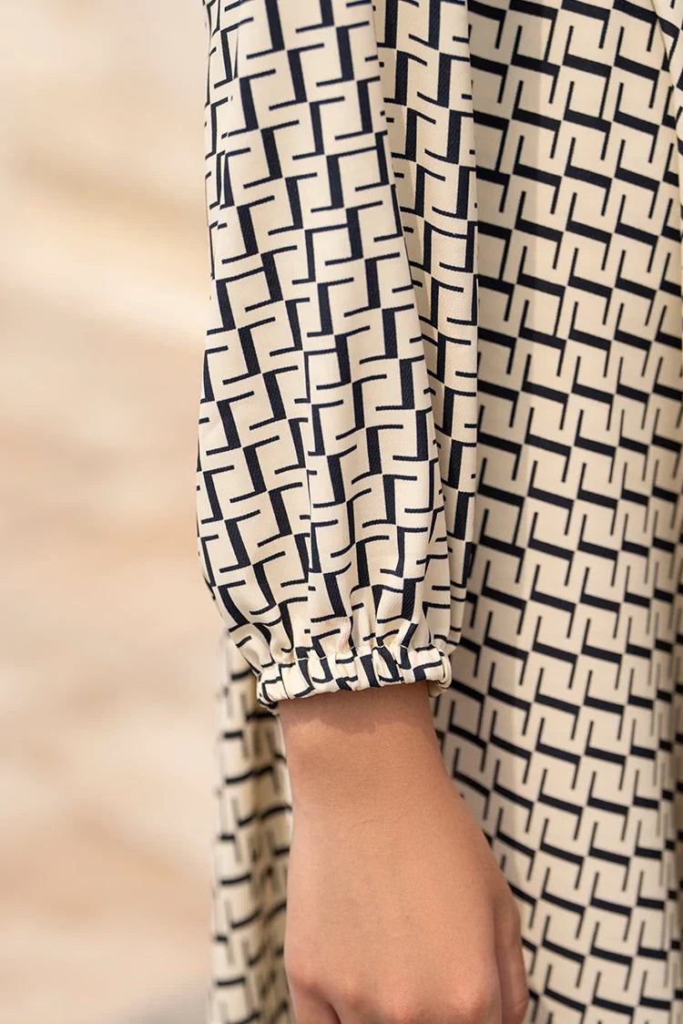 Printed Ladies Maxi Dress